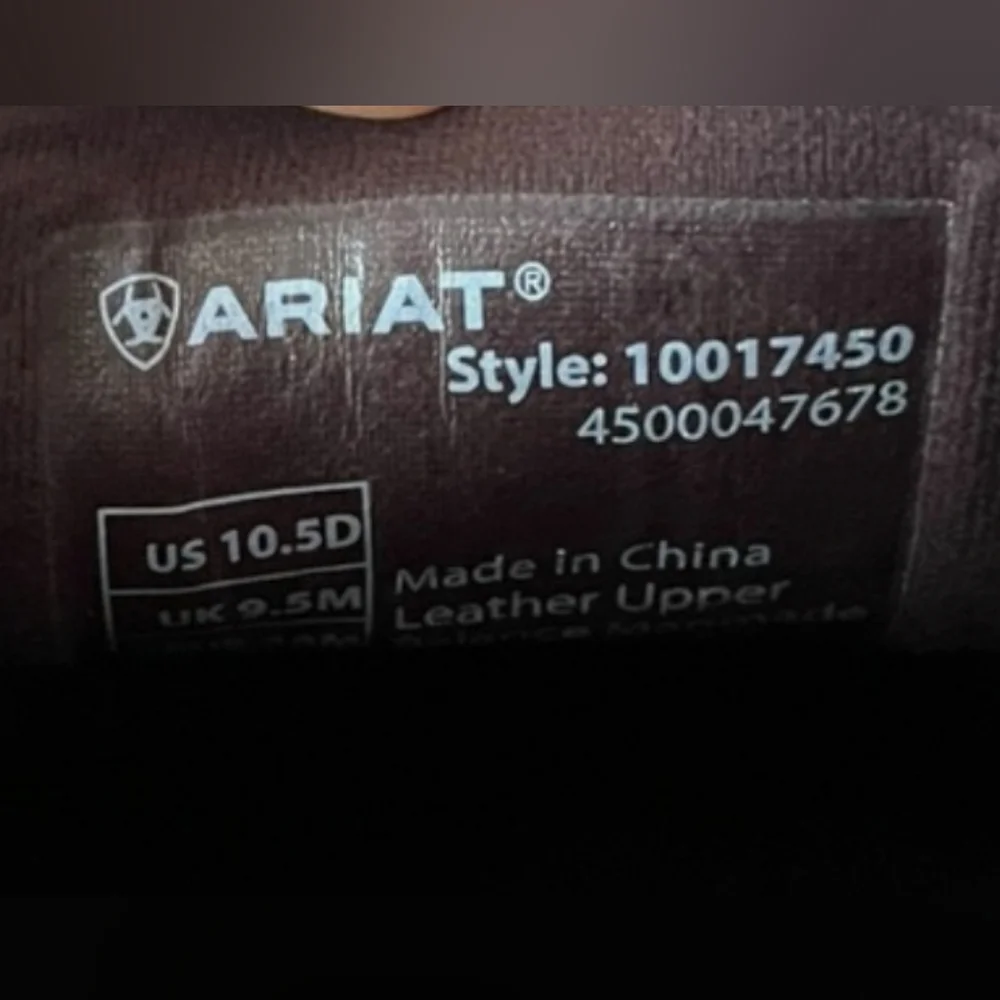 Ariat Brown and Tan Men’s Cruisers